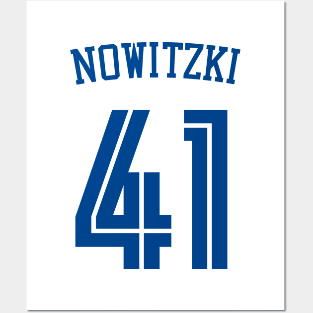 Dirk Nowitzki Wall Art by Cabello's